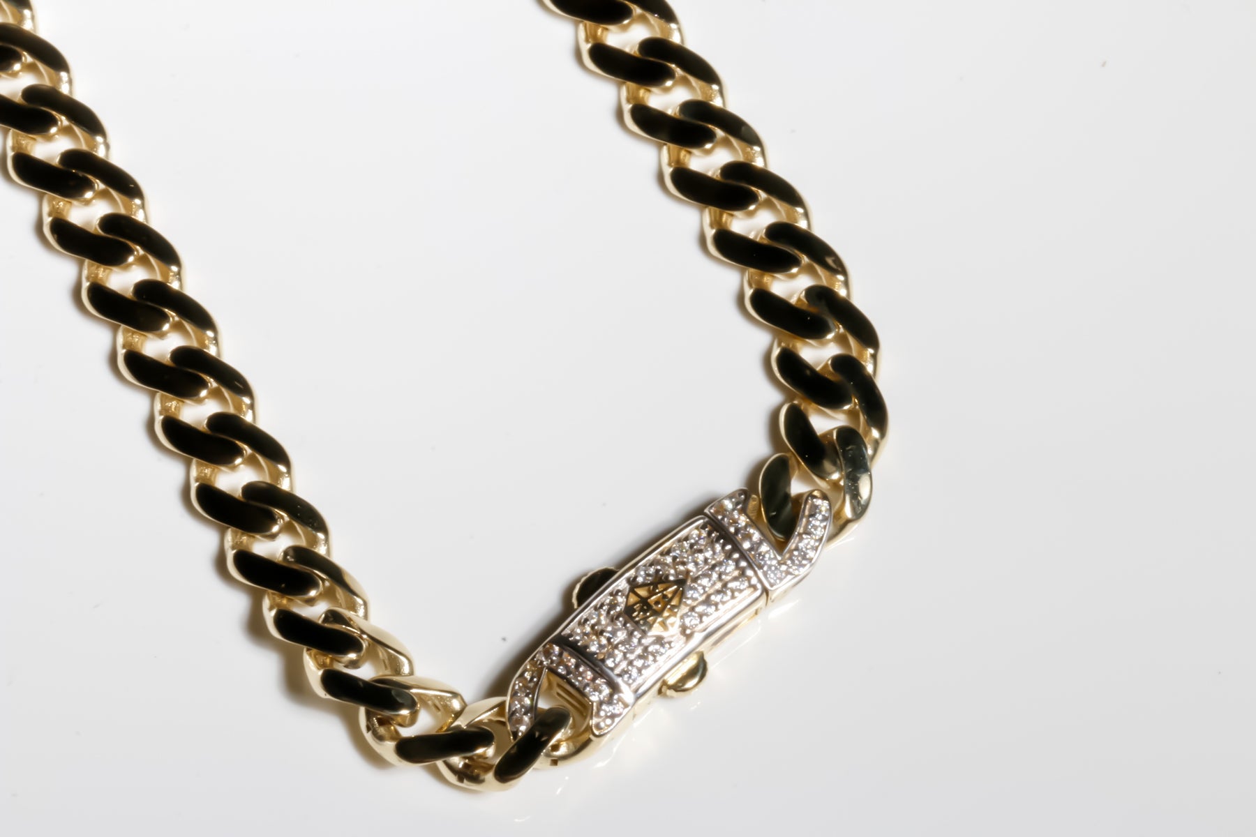 Luxury Cuban Link Chain, 14k Solid Yellow Gold