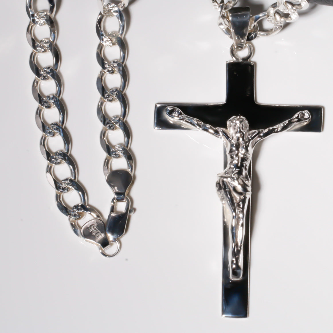 Crucifix 925 Sterling Silver 
