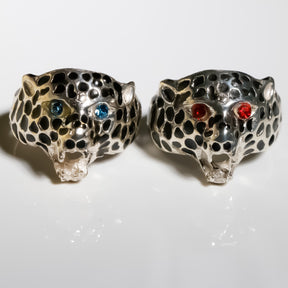 Cheetah Rings, 925 Sterling Silver 