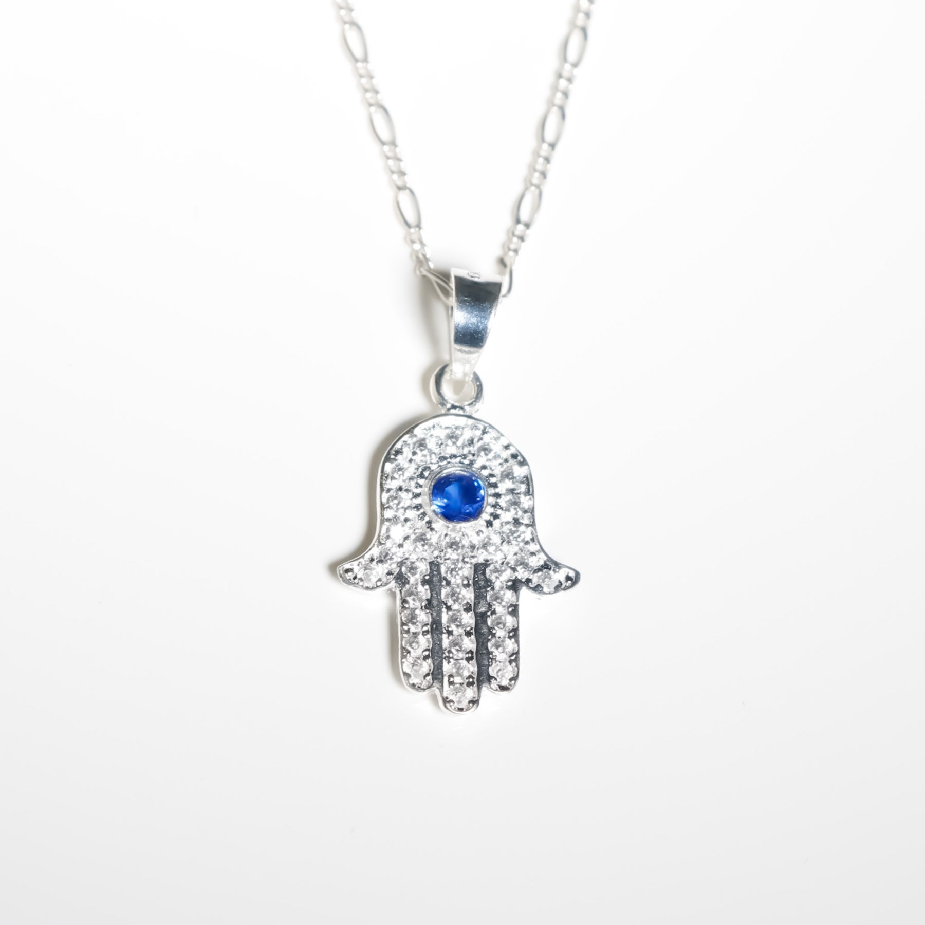 Hamsa Pendant, 925 Sterling Silver