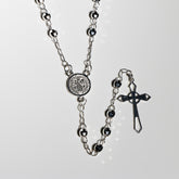 Saint Benedict (San Benito) Rosary, 925 Sterling Silver