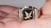 Eagle Onix Ring, 14K Solid Gold