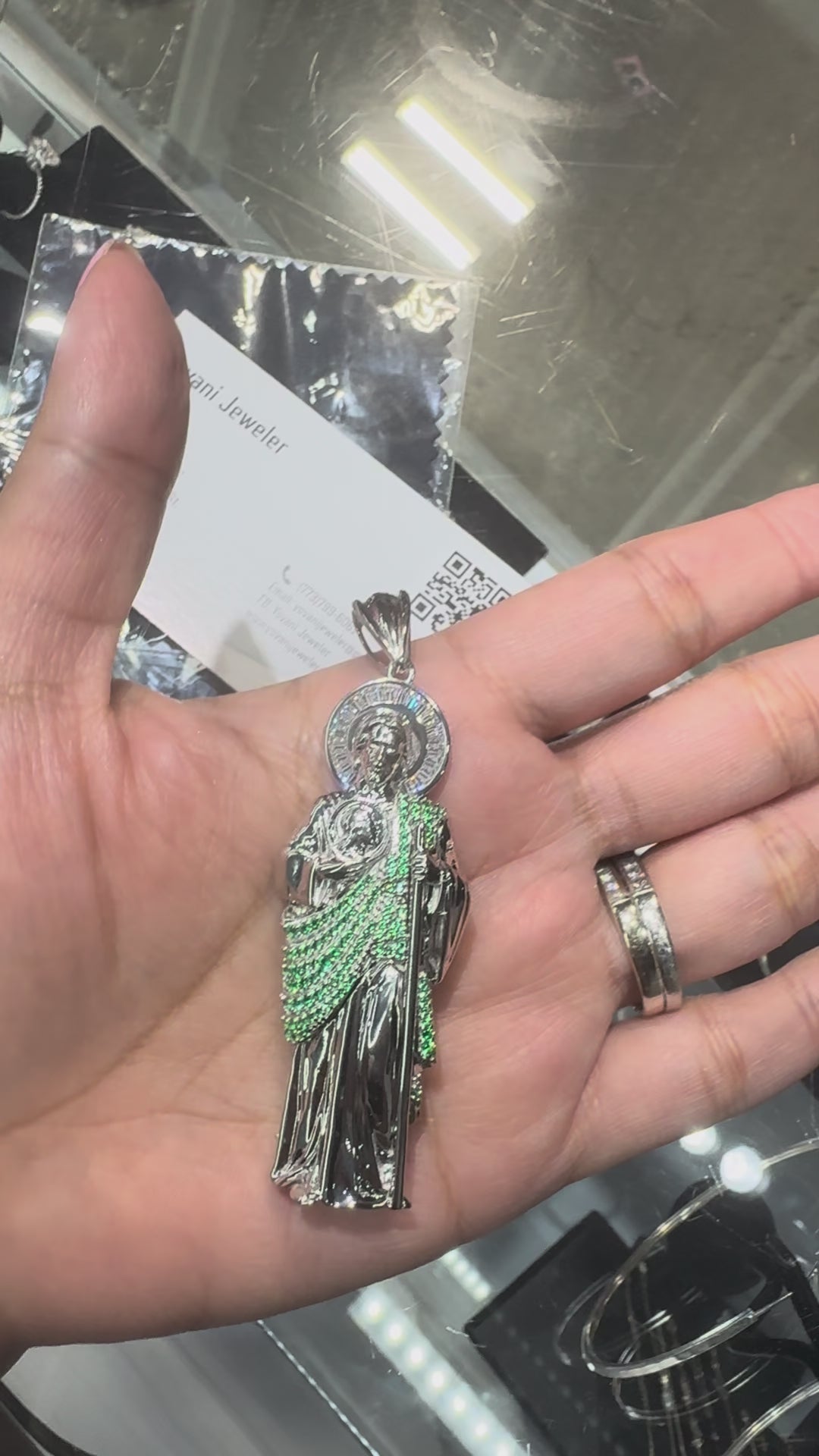 3D San Judas Pendant