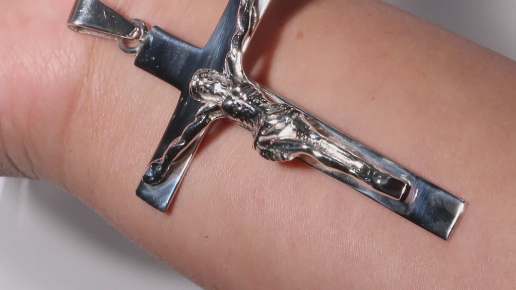 Crucifix 925 Sterling Silver 