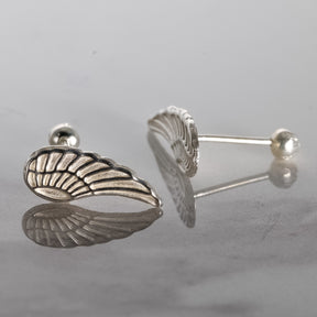 Wing Earrings, 925 Sterling Silver