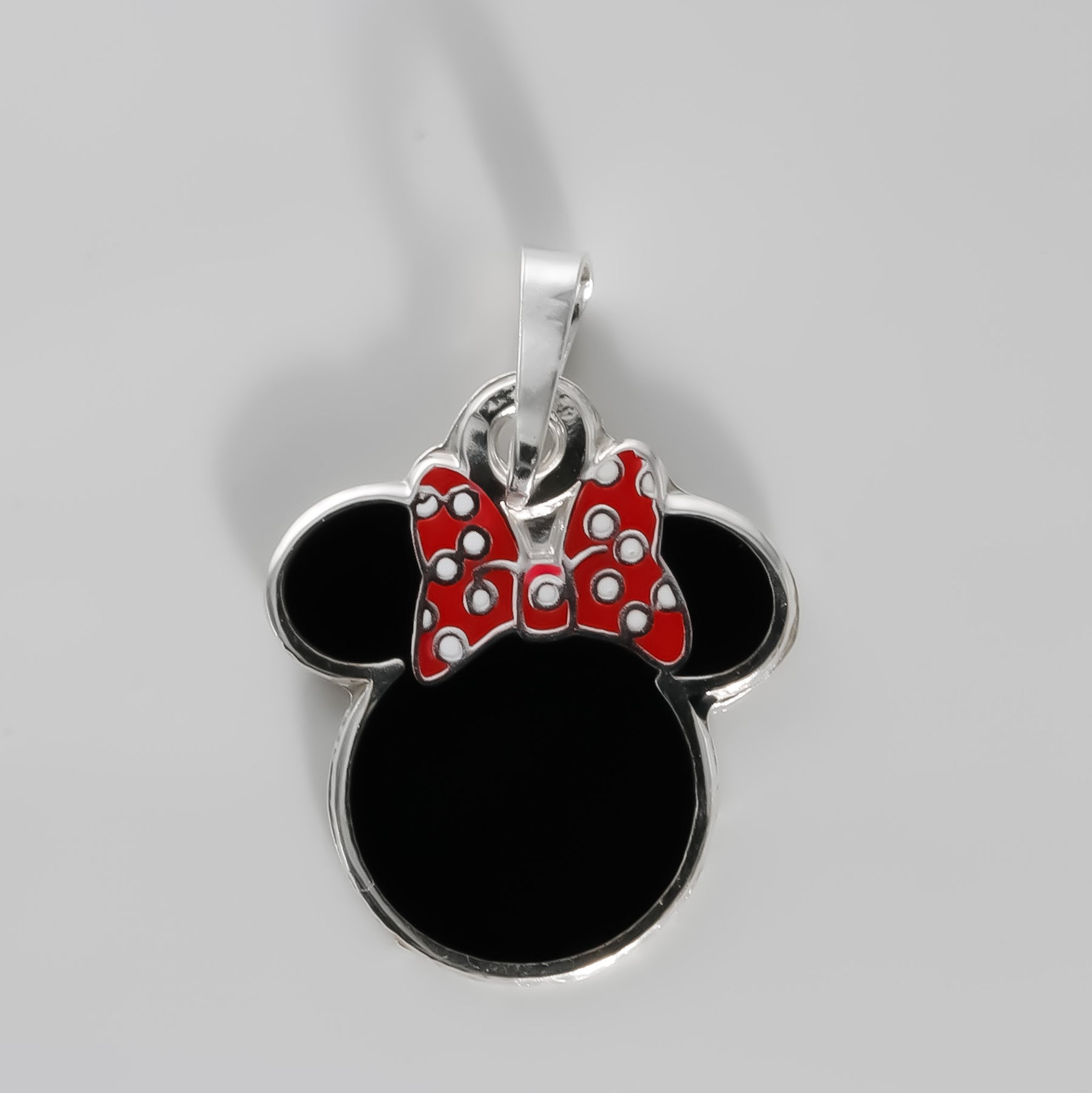 Minnie Mouse Pendant, 925 Sterling Silver