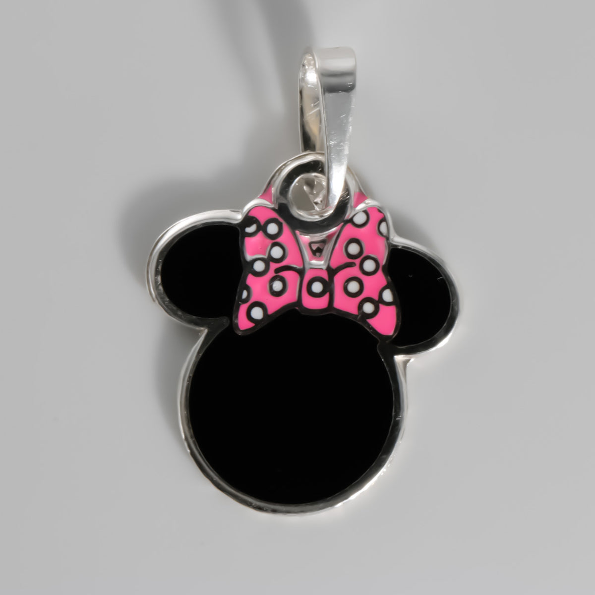 Minnie Mouse Pendant, 925 Sterling Silver